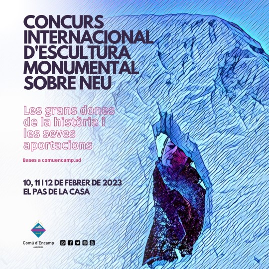 concurs escultures de neu el pas de la casa