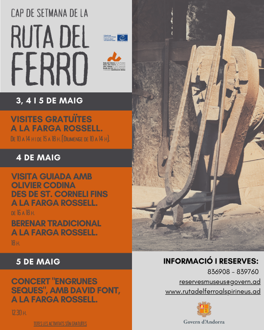 Visites gratuïtes a la Farga Rossell