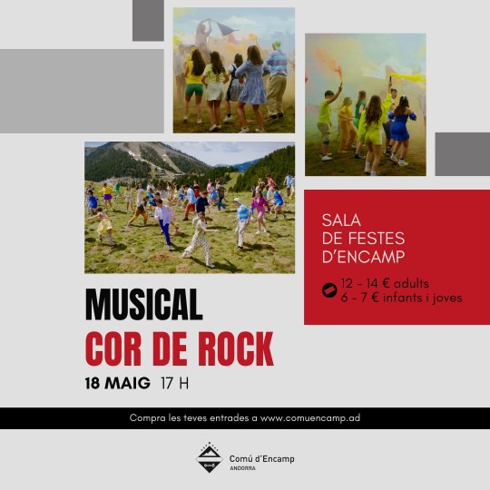 concert cor de rock encamp