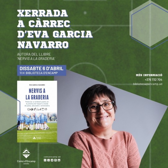 Presentacio llibre eva garcia nervis a la graderia