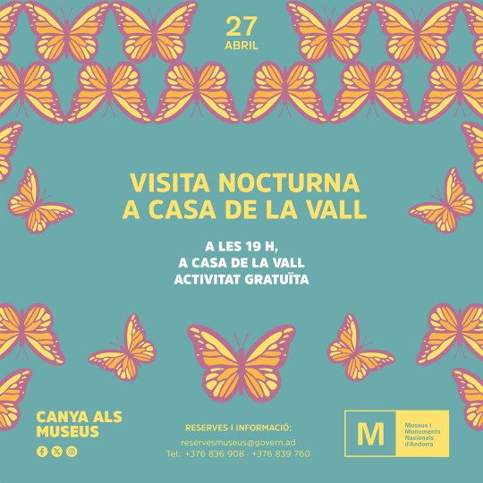 visita nocturna casa de la vall
