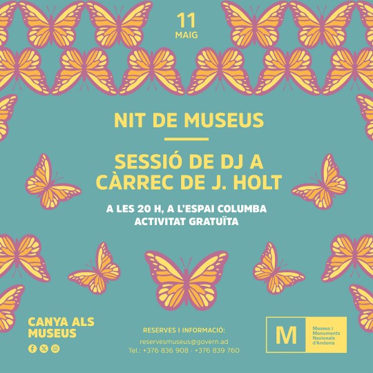 Nit de museus, sessió dj j.Holt