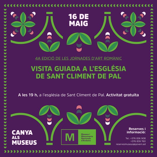 Visita guiada a l'església de Sant Climent de Pal