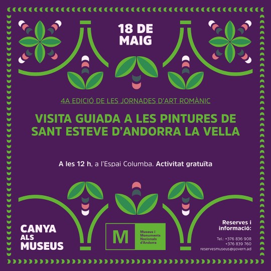 Visita guiada a les pintures de Sant Esteve d'Andorra la Vella