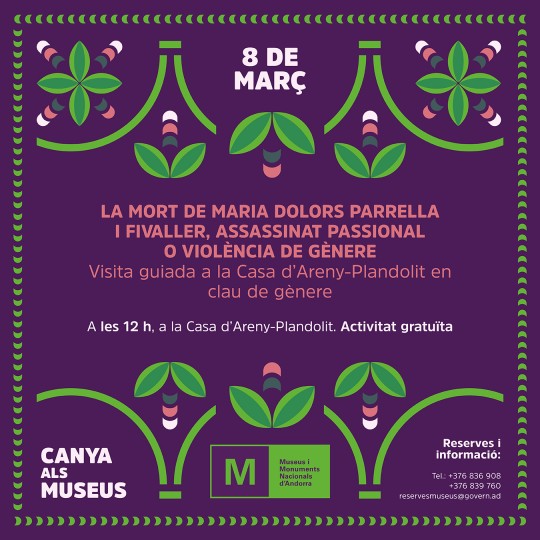 La mort de Maria Dolors d'Areny-Plandolit, assassinat passional o violència de gènere