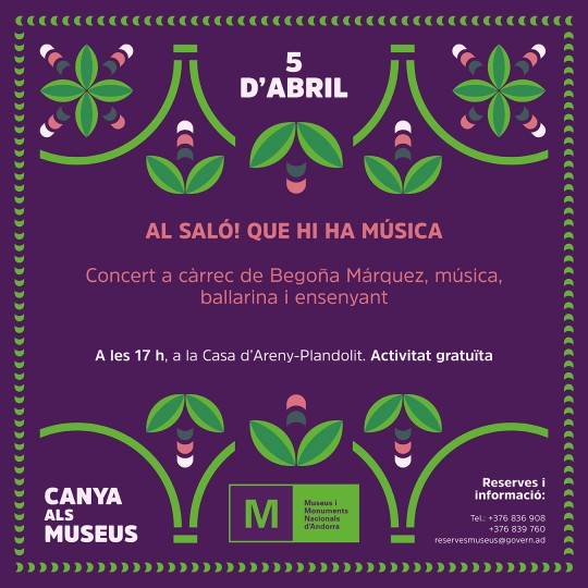 Al saló! Que hi ha música