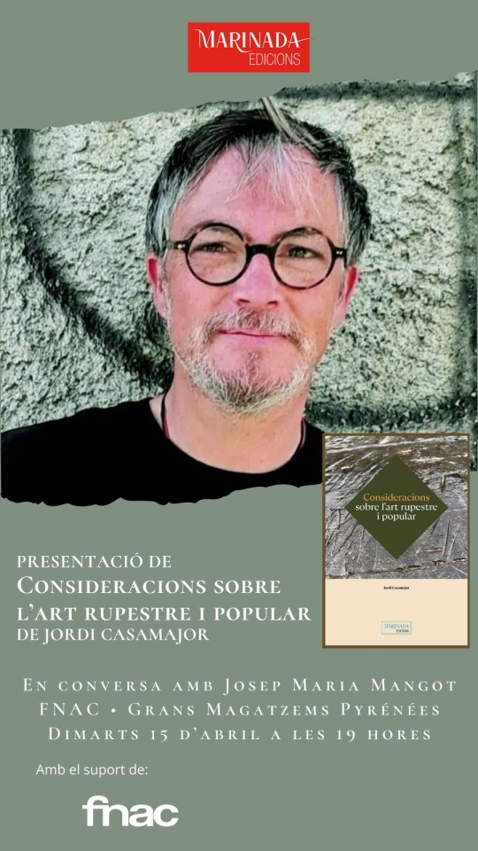 Presentació de ‘Consideracions sobre art rupestre i popular’ 