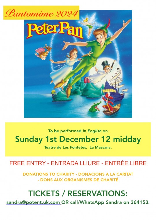 Pantomime 2024 : Peter Pan