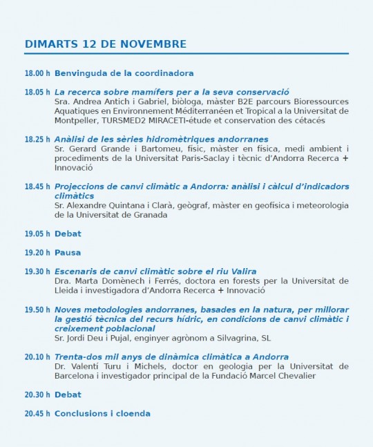 Aigua: desafiaments i oportunitats