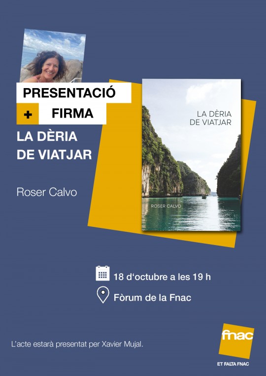 Presentació del llibre 'La dèria de viatjar' de Roser Calvo