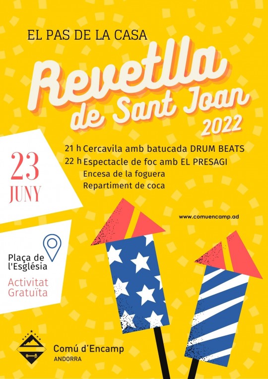 revetlla de sant joan el pas de la casa