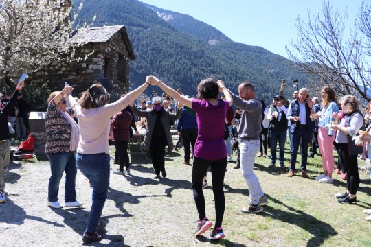 Un instant de la Diada de Sant Roma de les Bons 2023