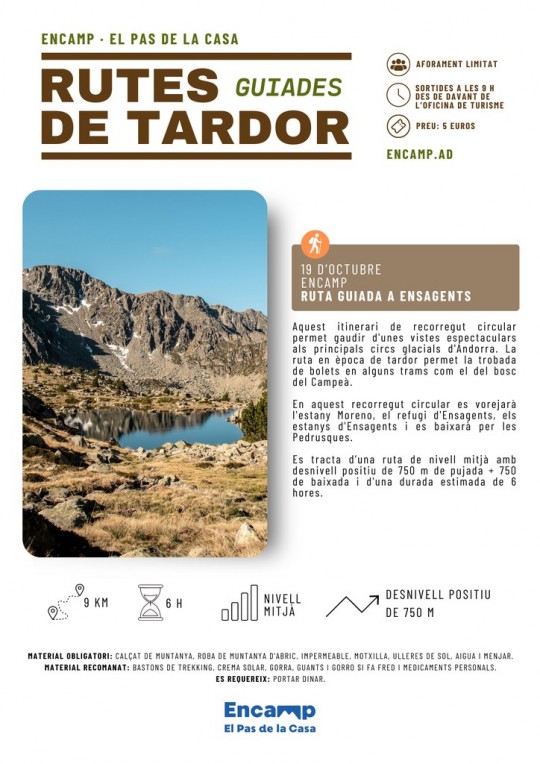 Ruta tardor - ensagents