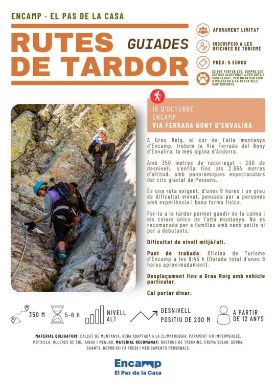 via ferrada rutes de tardor encamp