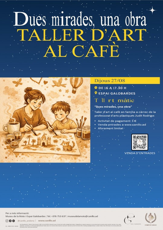 TALLER D'ART EN CAFÈ