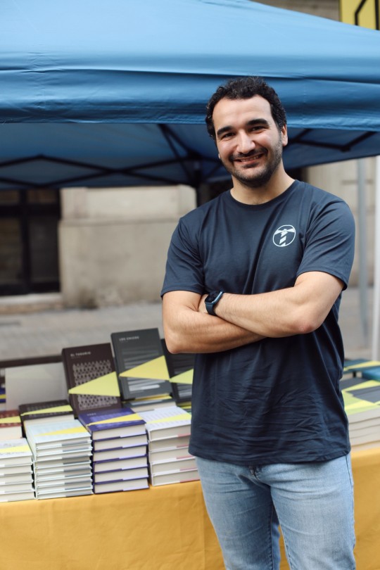 entrevista literaria joan arimany i toni sala encamp biblitoeca