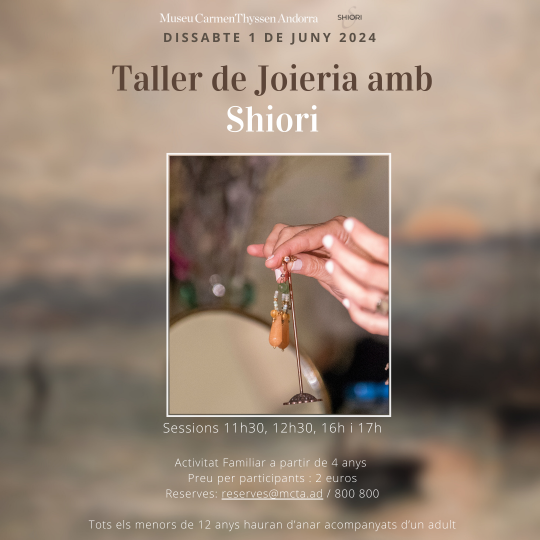 Taller de joieria a càrrec de Shiori