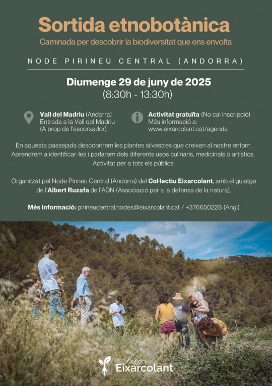 Sortida etnobotànica
