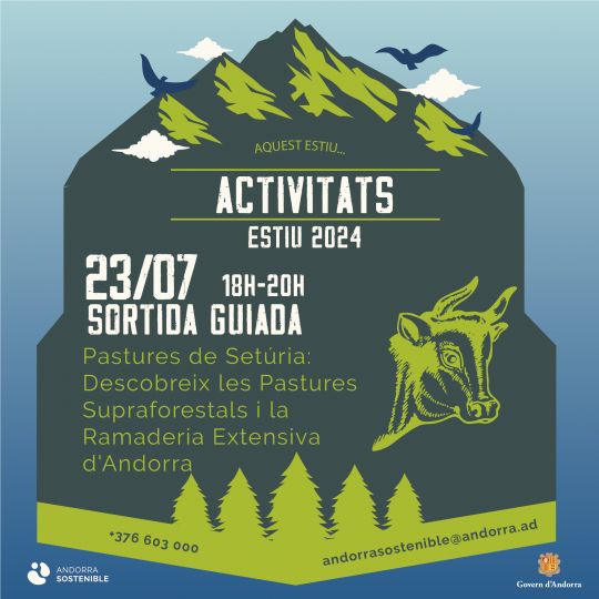 Descobreix les Pastures Supraforestals i la Ramaderia Extensiva d'Andorra