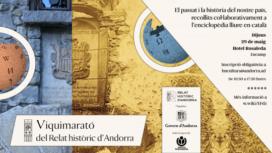Viquiprojecte: Andorra/ Viquimarató del Relat històric d'Andorra 2025