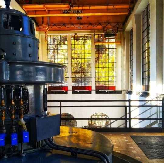 Visita al cor de la central FEDA