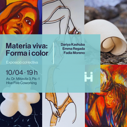 Exposició d’Art Col·lectiva “Matèria Viva: Forma i Color”