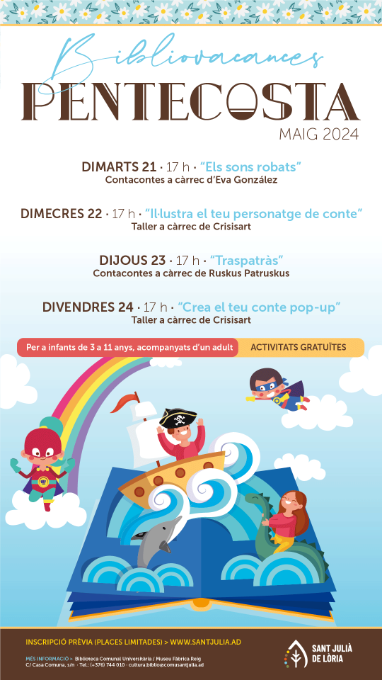 Bibliovacances Pentecosta 2024