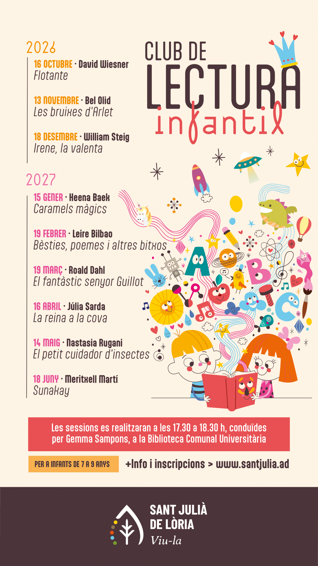 Club de Lectura Infantil 2026-2027 - Sunakay de Meritxell Martí
